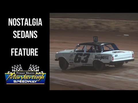 Nostalgia Sedans - Final - Maryborough Speedway - 1/1/2023