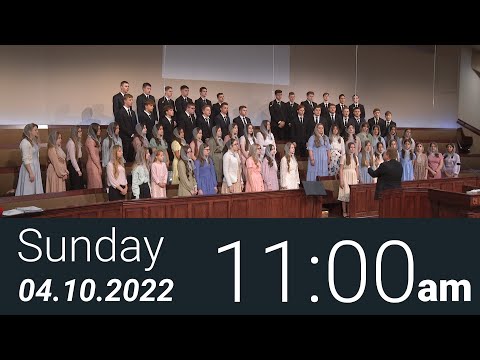 04/10/2022 Sunday 11am - Full Service