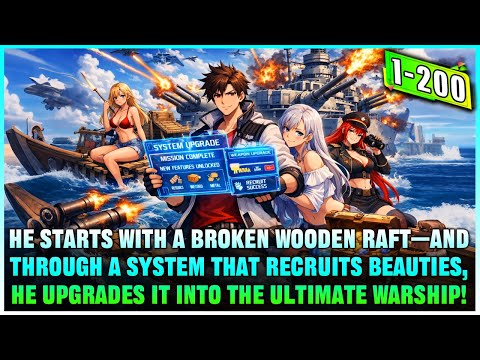 Ocean Survival: He Awakens SSS-Level Talent, Sheltering Beauties to Upgrade a Raft into Battleship!