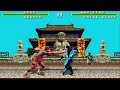 Mortal Kombat 1 Reptile And Goro MEGA DRIVE GENESIS Gameplay And GORO