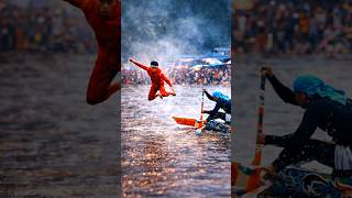 Download lagu Epic Jump😱  in Pacu Jalur  Aura farming at its finest 🔥 #pacujalur #aurafarming mp3