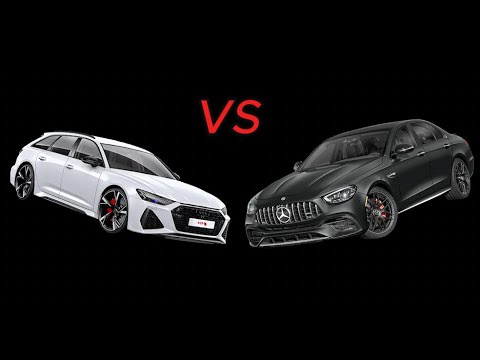 Audi RS6 C8 vs Mercedes E 63 AMG W213 | 0-250 km/h Acceleration Battle
