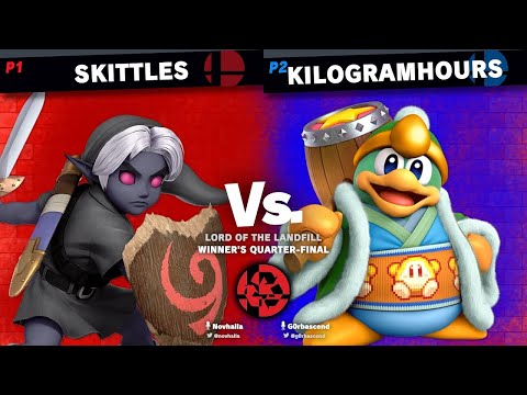 Lord of the Landfill - Winner's Quarterfinals - skittles vs. KilogramHours - SSBU