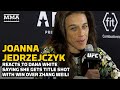Joanna Jedrzejczyk Reacts to Dana White Promising Title Shot with UFC 275 Win | UFC 275