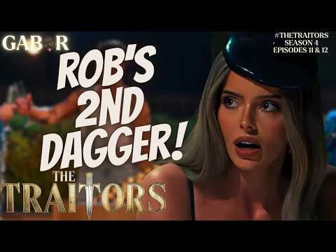 ROB PLAYED THE ENTIRE GAME WITH MAURA AS HIS DAGGER🗡️ | The Traitors | S4; E11 & 12 | RECAP