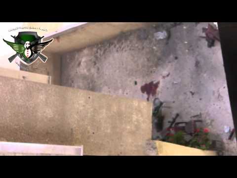 قتل عدد من الشبيحة واغتنام أسلحتهم من قبل كتيبة دمشق عاصمة الأمويين في حي برزة في مدينة دمشق