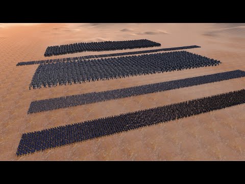 6.000 FANTASY UNITS VS 2.000 GOLDEN KNIGHTS | Ultimate Epic Battle Simulator (UEBS)