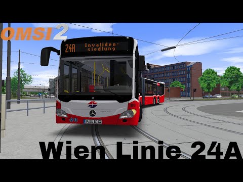 OMSI 2 | Wien | mit dem Capacity C2 auf der Linie 24A zur Invalidensiedlung