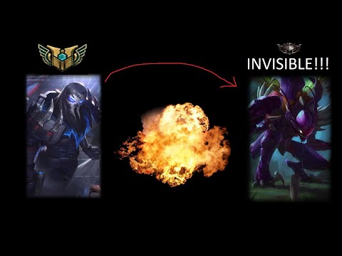 Invisible Kha'zix outplayed by giga chad Pyke
