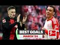 BEST GOALS in March I Musiala, Wirtz, Olmo or…? – Goal of the Month!