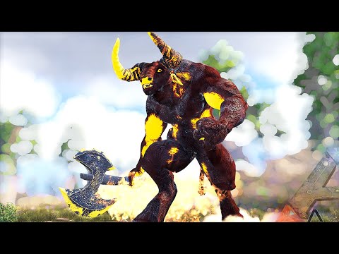 TAMING AN INFERNAL MINOTAUR | ANNUNAKI REBORN | ARK SURVIVAL EVOLVED [EP14]