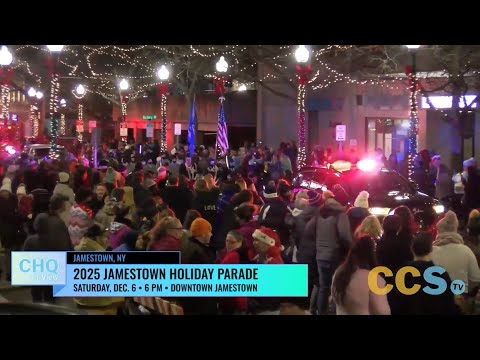 Jamestown’s 2025 Holiday Parade: Holiday Movie Magic Hits Downtown Dec. 6