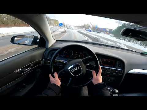 2006 Audi A6 3.0 TDI V6 225 Hp quattro POV Test Drive @DRIVEWAVE1