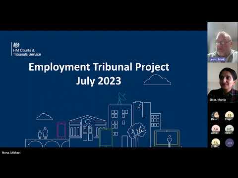 Employment Tribunals Reform Webinar - 4 July 2023