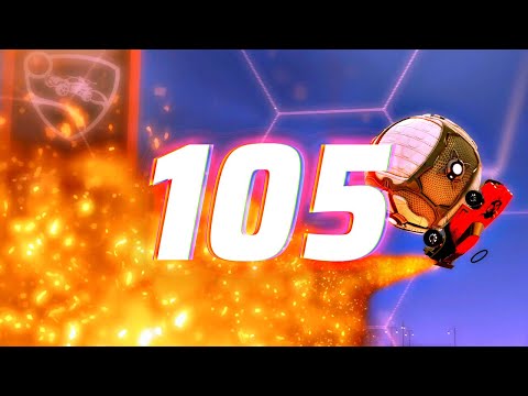 ROCKET LEAGUE INSANITY 105 ! 🤯 (BEST GOALS, BEST ROCKET LEAGUE FREESTYLES !??)