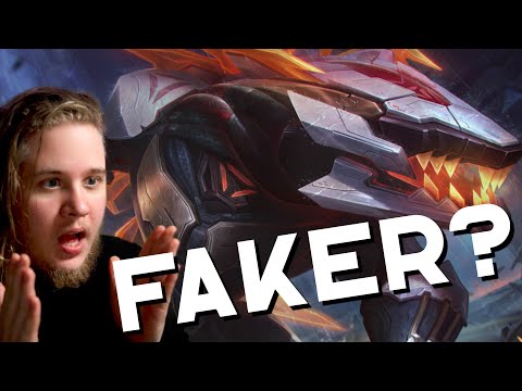 This pick makes mid fun again xD - Faker Korean Challenger Renekton Mid Cast