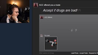 ohnepixel is stunned by his trade offers