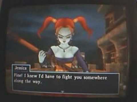 DQ8 - Evil Jessica (odd weapons), Part 1
