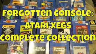 Forgotten Game Console:  ATARI XEGS Complete Game Collection