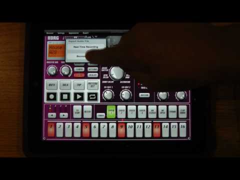 Korg iElectribe v1.1 Update (for Apple iPad)- In The Studio With Korg