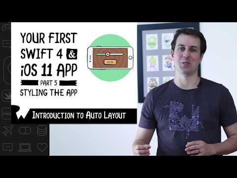 Introduction to Auto Layout - Beginning Programming with iOS 11, Swift 4, and Xcode 9