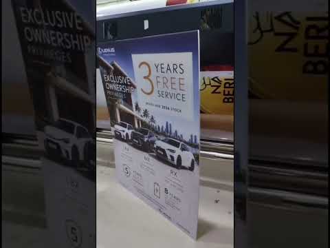poster with Foamboard