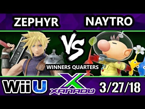 S@X 243 Smash 4 - Zephyr (Cloud) Vs. Naytro (Olimar) - Wii U Winners Quarters