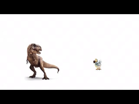 Trex vs dodo vs titanosaur elelelleel
