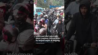 Viral Video Kondisi Macet Parah di Jalur Limbangan Garut, Kendaraan dari 2 Arah Tak Bisa Bergerak