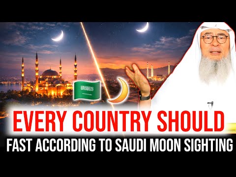 Ramadan on Different Dates is Dividing the Ummah - Why Not Same Moon Sighting Sheikh Assim Al Hakeem