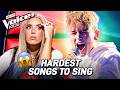 These Young Singers CRUSHED These TOUGH Songs On The Voice