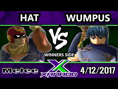 S@X 197 - Hat (Captain Falcon) Vs. Wumpus (Marth) - SSBM Tournament - Smash Melee