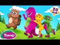 The Bear Went Over The Mountain Animals For Kids More Barney Nursery Rhymes And Kids Songs