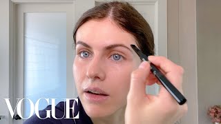 Alexandra Daddario s Guide to Face Masks Easy Everyday Makeup Beauty Secrets Vogue Mp4 3GP & Mp3