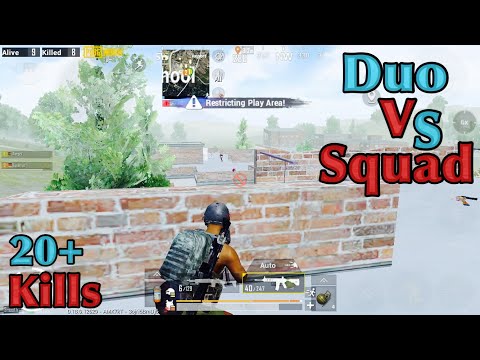 Aquarius & Aurora Vs Two Squads | DuoSquad | PubgMobile