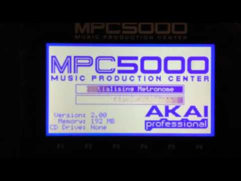 MPC 5000 1 TB Hard drive Install part 7.MOV
