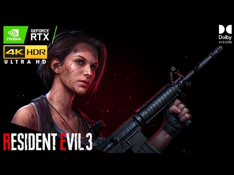 RESIDENT EVIL 3 | RTX 4080 4K ULTRA GRAPHICS Dolby Vision Gameplay