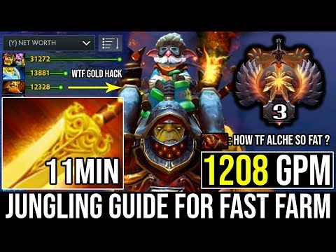 Late Radiance Isn't the Problem - Alchemist Fast Farming Guide 1208GPM by TOP 3 MMR God DotA 2 Tips