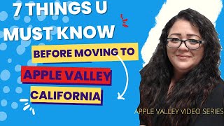 7 Things you must know about Apple Valley Ca / mov