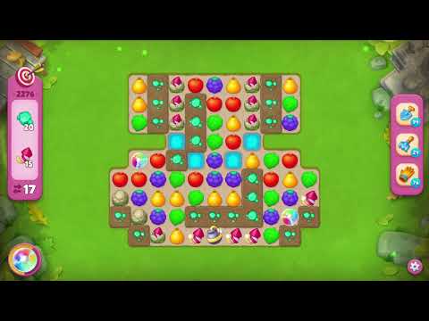 🎯 Gardenscapes 2276 Challenge Level - 18 moves + 💥💥🧨💣