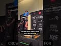 Islam Makhachev gets cheered while making weight ? #UFC280