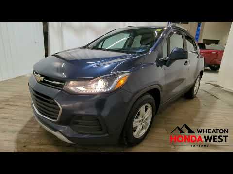 2018 Chevrolet Trax FWD 4dr LT in Blue for sale at Wheaton Honda West in Calgary, AB