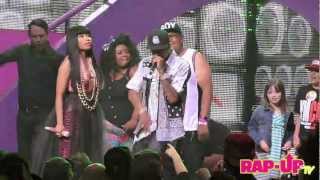 Nicki Minaj and Tyga Perform &#39;BedRock&#39; at L.A. Show