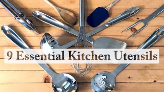 Top 9 Kitchen Utensils You Need (and the 3 most important)