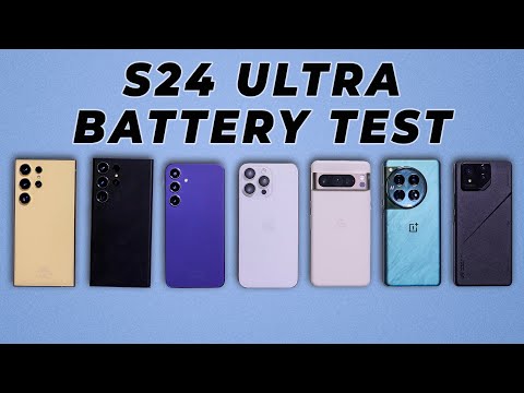Galaxy S24 Ultra vs iPhone 15 Pro Max vs Pixel vs OnePlus 12: Battery Life Test