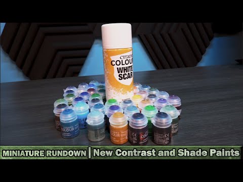 New Contrast and Shade Paints! Games Workshop Releases 7/16/22