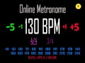 Metronomo Online - Online Metronome - 130 BPM 4/4
