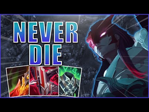 **SHIELDBOW + DD + VISAGE = NEVER DYING ON YONE** - League of Legends