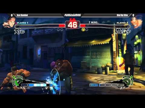 Ace Kombat vs Dial Up Slim - Super Street Fighter IV (Cinderslam V)