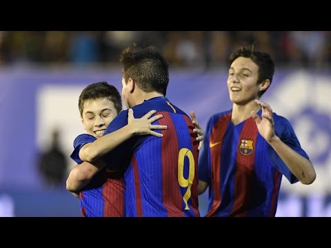 Video: FC Barcelona beat Atletico Madrid 6-1 in La Liga Promises title clash